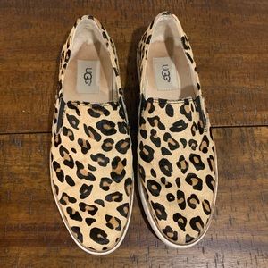 Cheetah Print Ugg Loafers